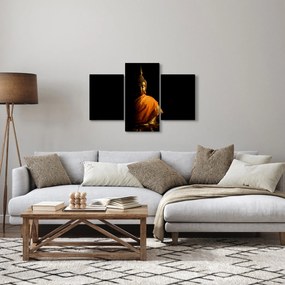Kép - Arany Buddha szobor (90x60 cm)