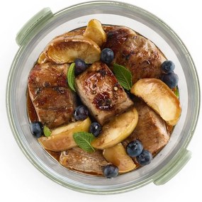 Üveg sütőforma forrólevegős fritőzhöz 20,5x19,5 cm – Lékué