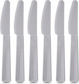 Asztali Kés Műanyag Szürke Többfunkciós Szett 6 Db-os