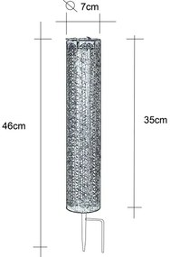 Globo 36553B - LED Napelemes lámpa SOLAR LED/0,06W/3,2V 3000K IP44