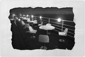 Poszterek 90x60 Kávézó a tengerparton