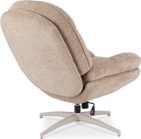 Forgó pihenőfotel bézs színben - MESA