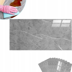 Falpanelek Öntapadós Tapéta Csempe Márvány Pvc Kő 30x60cm 6db