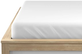 Jersey fehér lepedő EXCLUSIVE 90x200 cm
