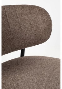 Világosbarna fotel Sanne – White Label