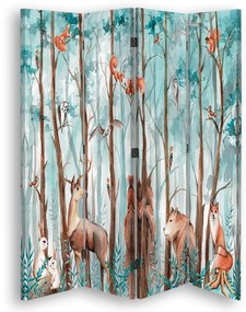 Gario Paraván Erdõ és erdei állatok Méret: 145 x 170 cm, Kivitelezés: Klasszikus paraván