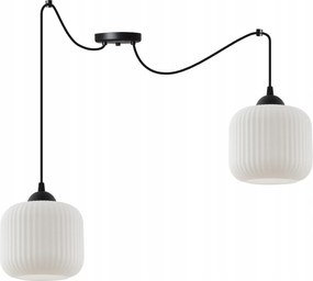 Mennyezeti Lámpa Lógó Csillár Pók Loft Fehér Henger Bordázott A Nappaliba