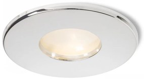 RENDL-R11733 SPLASH Króm Színű Fürdőszobai Mennyezetbe Építhető Lámpa 1x50W GU10 IP65