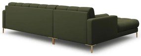 Zöld sarokkanapé (bal oldali) Bali – Cosmopolitan Design