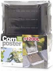 Komposztáló 1200L Black MODULE COMPOGREEN