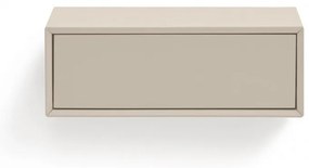 Krémszínű függő éjjeliszekrény Platt – Teulat