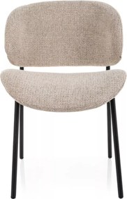 Kiso Noelle étkezőszék bézs/fekete