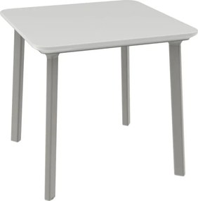 ITALIA BALCONY Műanyag asztal világos szürke
