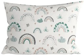 2 db díszpárnahuzat szett RAINUBI 40x60 cm, fehér