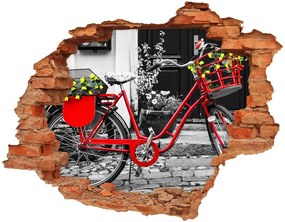 3d fali matrica lyuk a falban Városi kerékpár nd-c-119941784