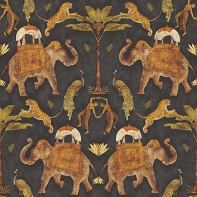 Flizelin Tapéta Állatos-növényes Motívumokkal