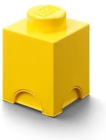 Tárolódoboz, szögletes, LEGO, sárga (L40011732)