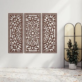 Faldekoráció háromrészes mandala panel | AURELIA