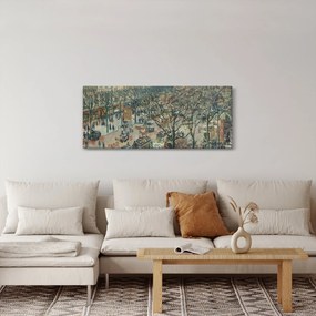 Kép - Camille Pissarro, Boulevard des Italiens, Morning, Sunlight, reprodukciók (120x50 cm)