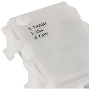 LED kültéri karácsonyi dísz 100xLED/3xAA meleg fehér IP44