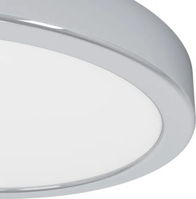 Eglo 901763 - LED fürdőszobai mennyezeti lámpa FUEVA LED/11,5W/230V Ø21,1cm IP44 króm