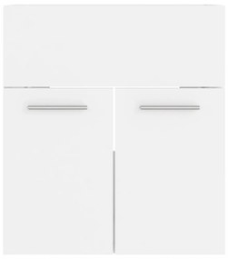 vidaXL fehér szerelt fa mosdószekrény 41 x 38,5 x 46 cm