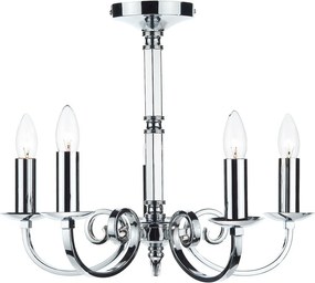 Dar lighting klasszikus csillár murray csiszolt króm darmur0550