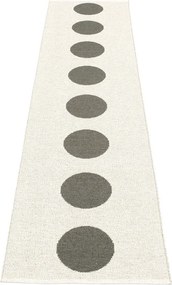 Sötétszürke kültéri-beltéri futószőnyeg 70x300 cm Vera Charcoal – Pappelina