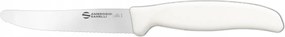 Pikutek fogazott kés Ambrogio Sanelli Supra 11cm fehér
