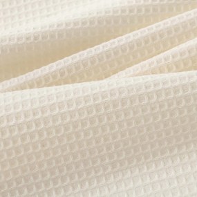 Goldea karácsonyi hímzett waffle konyharuha - krémalapú mézeskalács 50 x 70 cm