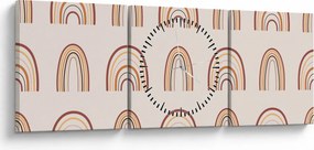 Kép - Álomalkotások N⁰3 (órával) (90x30 cm)