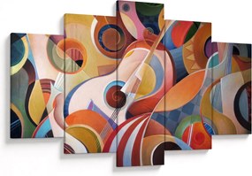 Kép - Zenei absztrakt (150x105 cm)