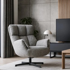 Forgó Relaxfotel Szürke Színben. REAL