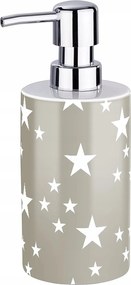 Szappanadagoló Wenko 360 ml bézs, csillag mintás
