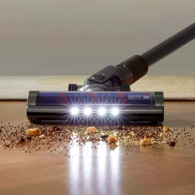 Teesa Akkumulátoros porszívó 2w1 szürke