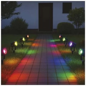 KÉSZLET 4x LED RGBIC Dimmelhető kültéri lámpa LED/7W/230V 3000-6500K IP65 Wi-Fi Tuya