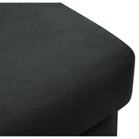 Sötétszürke bársony lábtartó Kyoto – Cosmopolitan Design