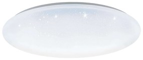 Eglo 900002 Totari-Z mennyezeti lámpa, 56cm átmérő, csillogós, fehér, 3600 lm, 2700K-6500K szabályozható, beépített LED, 4x8,1W, IP20