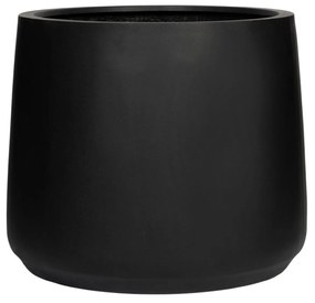 Pottery Pots Jumbo Patt virágcserép, fekete színű, többféle méretben - PotteryPots méret: M - h. 97 cm, ⌀ 119 cm