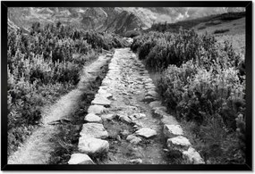 Poszterek keretben 60x40 Tátra Lengyel hegyek Kilátás