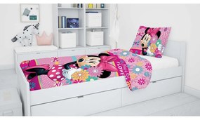 Egyszemélyes pamut gyerek ágyneműhuzat 140x200 cm Minnie – Jerry Fabrics