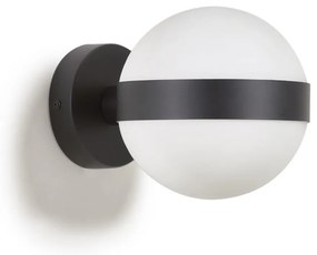 Fekete fali lámpa ø 15 cm Anasol – Kave Home