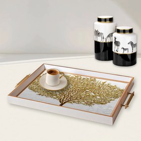 Üveg tálca, 38×24 cm – TPB9943