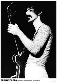 Plakát Frank Zappa - Amsterdam ’70, (59.4 x 84 cm)