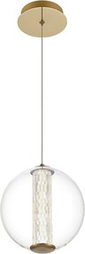 ELSTEAD QN-ATOMO-1P-BG ATOMO Egyágú Függesztett Lámpa Fém LED IP20