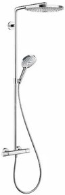 Zuhanyrendszer Hansgrohe Raindance Select S termosztatikus csapteleppel króm 27133000