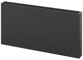 Mexen CL22 Line, panelradiátor 600 x 1600 mm, oldalsó csatlakozás, 2532 W, antracit, W422L-060-160-66