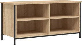 vidaXL sonoma tölgy színű szerelt fa fali TV-szekrény 100x40x50 cm