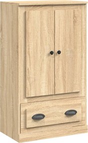 vidaXL sonoma tölgy szerelt fa magasszekrény 60x35,5x103,5 cm