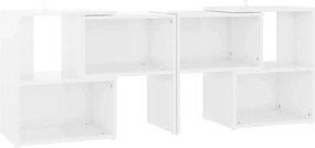 vidaXL magasfényű fehér szerelt fa TV-szekrény 104 x 30 x 52 cm